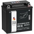 SIGA Bike GEL Motorradbatterie 9Ah 12V