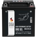 SIGA Bike GEL Motorradbatterie 9Ah 12V