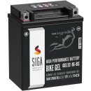 SIGA Bike Gel Motorradbatterie 16Ah 12V