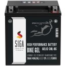 SIGA Bike GEL Motorradbatterie 30Ah 12V