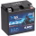 NRG AGM Motorradbatterie YTZ7S 6,5Ah 12V Seitenansicht