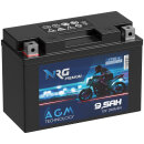 NRG AGM Motorradbatterie YT9B-4 9,5Ah 12V