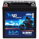NRG AGM Motorradbatterie YB9-B 9,5Ah 12V Hauptbild