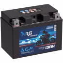 NRG AGM Motorradbatterie YTZ14-S 13Ah 12V Seitenansicht