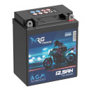 NRG AGM Motorradbatterie YB12AL-A2 12,5 Ah 12V