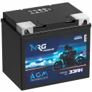 Zweites Bild von NRG AGM Motorradbatterie Y60-N30L-A 33Ah 12V