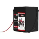 Zweites Bild von Langzeit Gel Motorradbatterie 6N4-2A-4 4Ah 6V