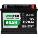 WINTER Autobatterie 12V 66Ah 620A/EN 12V