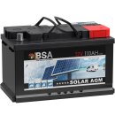 BSA AGM Solarbatterie 110Ah 12V