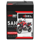 Langzeit Gel Motorradbatterie 9053711708 5Ah 6V