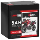 Haupt Bild von Langzeit Gel Motorradbatterie S51-SR80 5Ah 12V