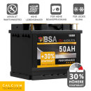 BSA Performance Autobatterie 50Ah 12V