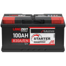 Langzeit Starter Autobatterie 100Ah 12V