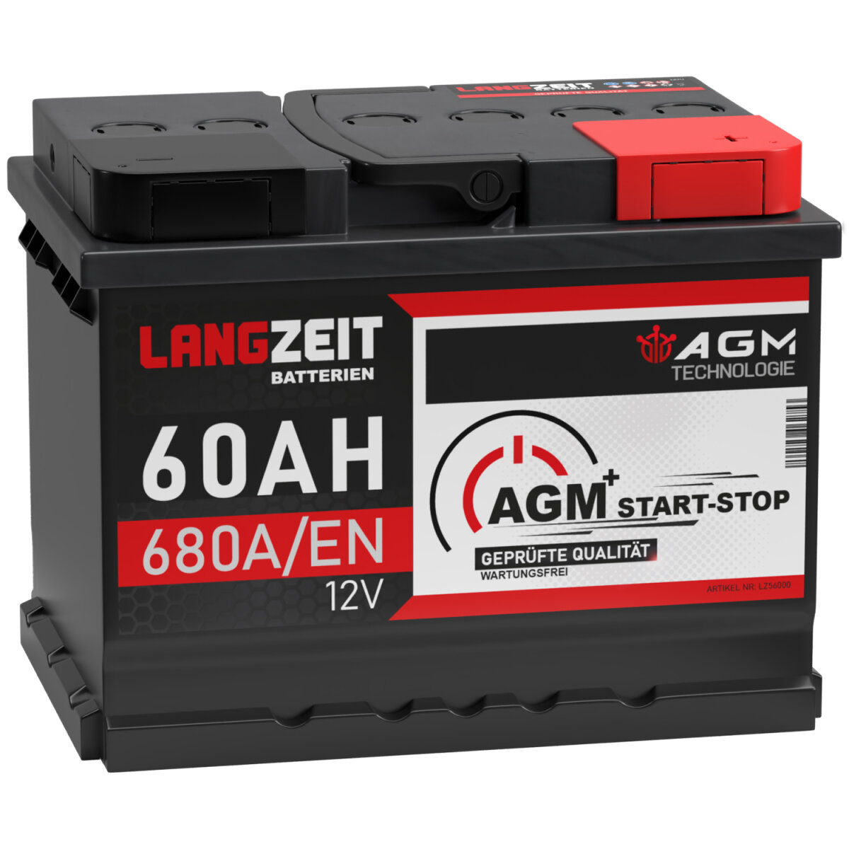 AGM Batterie 12V 68Ah 680A geprüft in Bayern - Mettenheim