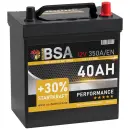 Haupt Bild von BSA Asia Autobatterie 40Ah 12V PPR Batterie