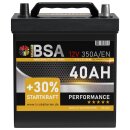 BSA Asia Autobatterie PPR 40Ah 12V