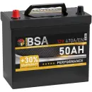 Haupt Bild von BSA Asia Autobatterie 50Ah 12V PPL Batterie