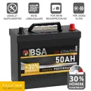 Zweites Bild von BSA Asia Autobatterie 50Ah 12V PPR Batterie