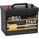 BSA Asia Autobatterie PPL 80Ah 12V