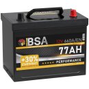 BSA Asia Autobatterie PPR 77Ah 12V
