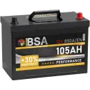 Haupt Bild von BSA Asia Autobatterie 105Ah 12V PPR Batterie