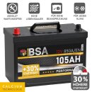 BSA Asia Autobatterie PPL 105Ah 12V