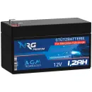 Haupt Bild von NRG Stützbatterie 1,2Ah 12V AGM Backup Batterie N000000004039 Mercedes