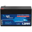 Zweites Bild von NRG Stützbatterie 1,2Ah 12V AGM Backup Batterie N000000004039 Mercedes