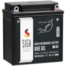 Zweites Bild von SIGA Bike Gel Motorradbatterie 6N6-3B-1 6Ah 6V