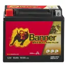 Zweites Bild von Banner Bike Bull AGM 51012 BGTX12-4 Motorradbatterie 10Ah 12V YTX12-BS