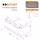 EXAKT Solar DCS Solarbatterie 110Ah 12V Abmessungen