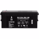 SIGA Phaeton AGM Deep Cycle Akku Batterie 260AH 12V Vorderbild
