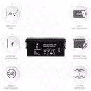 SIGA Phaeton AGM Deep Cycle Akku Batterie 260AH 12V Details