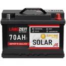 Zweites Bild von Langzeit Solar Semi-Traktionsbatterie 70Ah 12V