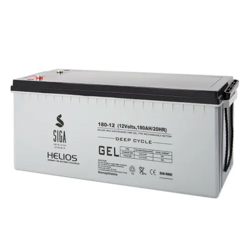 SIGA Helios GEL Deep Cycle Akku 180Ah 12V Hauptbild