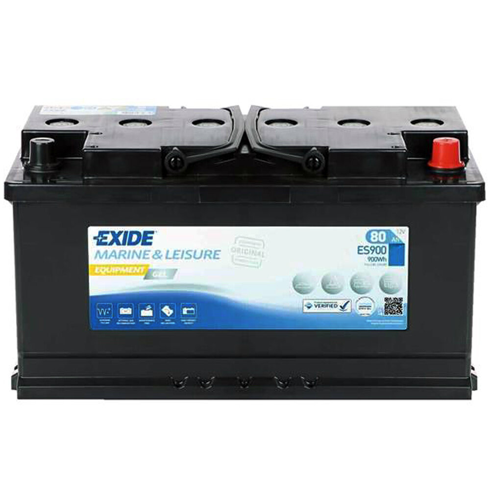 Exide Marine & Leisure Equipment Gel ES900 Batterie 80Ah 12V, 159,95 €