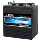 BSA Industrial Antriebsbatterie 260Ah 6V