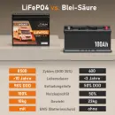 Zweites Bild von EXAKT LiFePO4 100Ah 12V Lithium Batterie