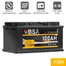 Zweites Bild von BSA AGM Batterie 100Ah 12V