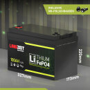 Langzeit LiFePO4 100Ah 12V Lithium