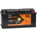 EXAKT GEL Solarbatterie 140Ah 12V