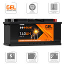 EXAKT GEL Solarbatterie 140Ah 12V