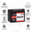 Langzeit Gel Akku 36Ah 12V Merkmale