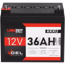 Langzeit Gel Akku 36Ah 12V Frontbild